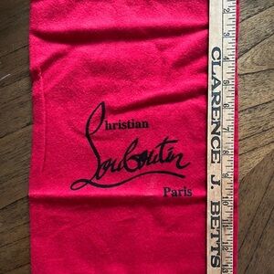 Christian Louboutin Signature Red Bag